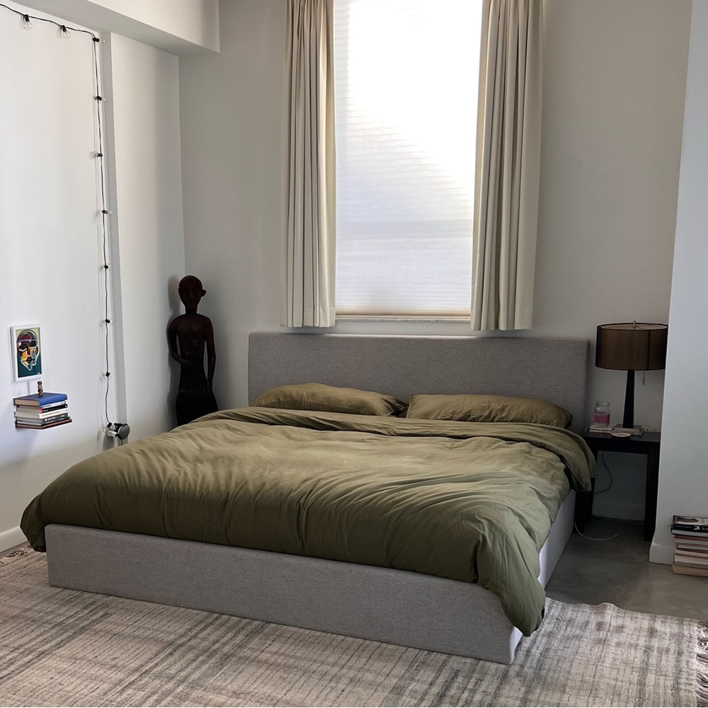 H&M Olive Green Duvet Cover Set